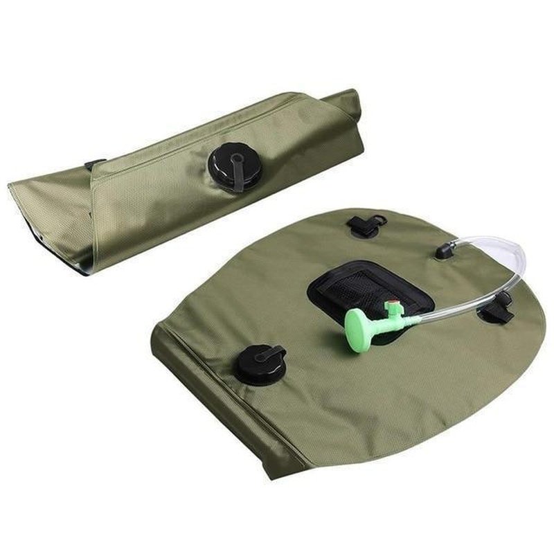 20L Camp Shower w/Solar American Survivalist