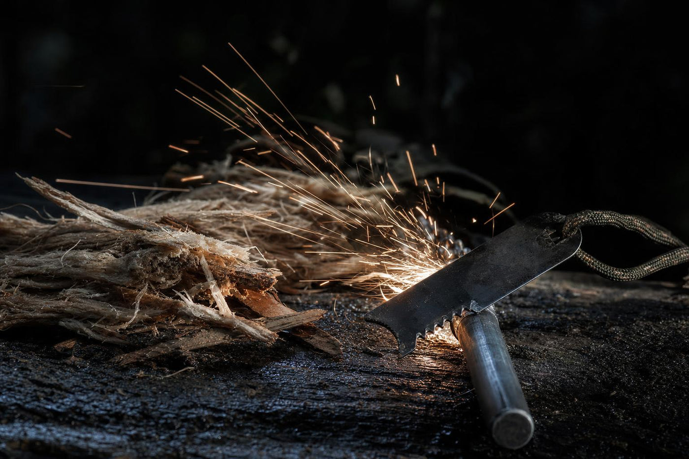 best ferro rod for survival with striker and prepared tinder