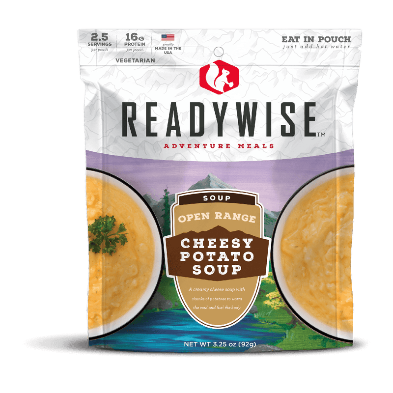 Open Range Cheesy Potato Soup (6ct) American Survivalist