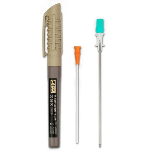 Pneumothrax Access Kit (Only Sterile needle/catheter) American Survivalist