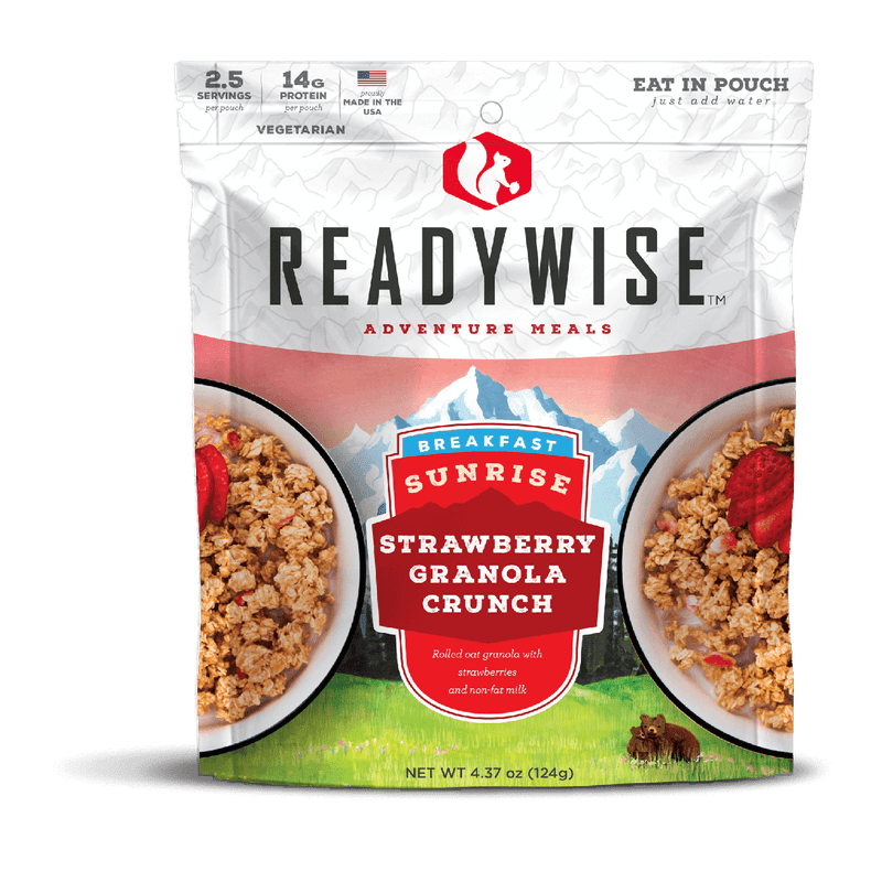 Sunrise Strawberry Granola Crunch (6ct) American Survivalist